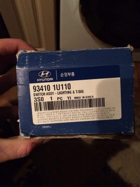 934101U110 Переключатель подрулевой KIA HYUNDAI | Запчасти на DRIVE2