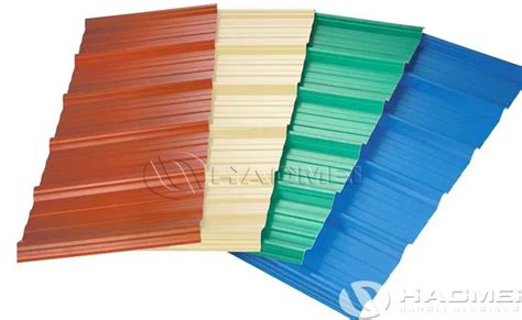 Colour Coated Roofing Sheet HAOMEI ALUMINUM