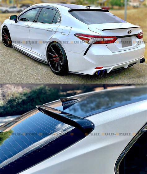 For 18 2024 Toyota Camry Le Se Xse Xle Vip Glossy Black Rear Window Roof Spoiler Ebay