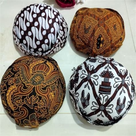 Jual Blangkon Dewasa Batik Model Solo Shopee Indonesia