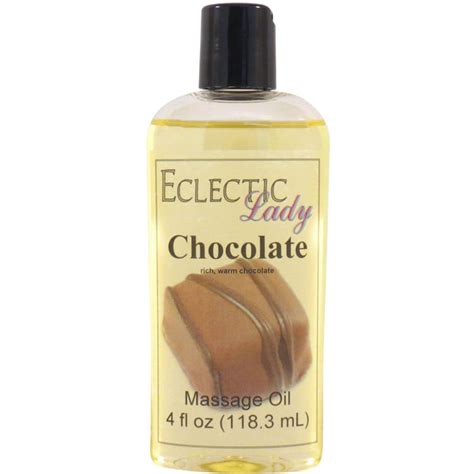 Chocolate Massage Oil Perfect For Aromatherapy And Relaxation Preser Eclectic Lady