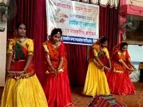 In The Series Of Folk Dance And Cultural Program Organized Students