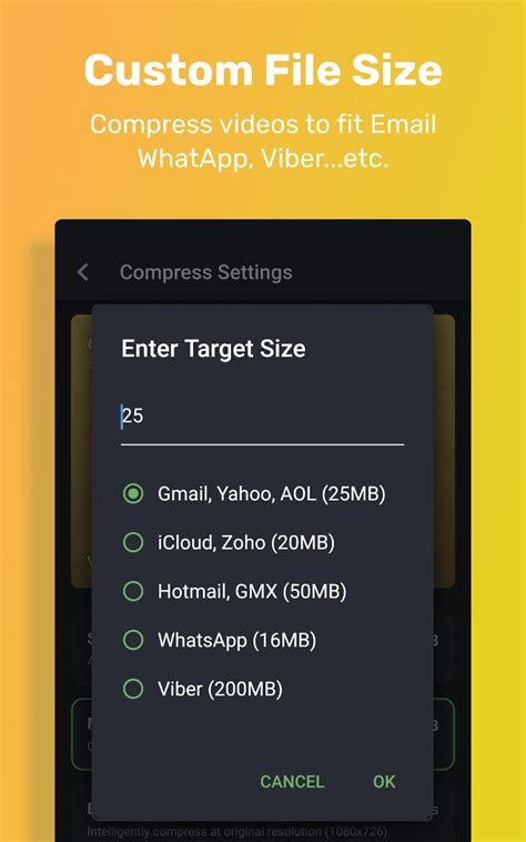 Video Compressor ShrinkVid Reduce Video File Size для Android Скачать