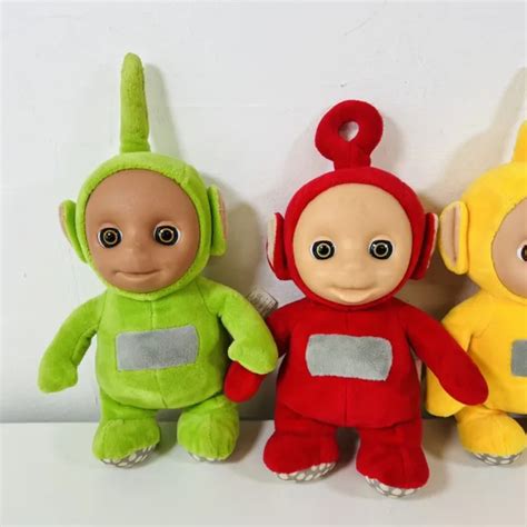 Teletubbies X Soft Talking Plush Bundle Full Set Po Tinky Winky La La