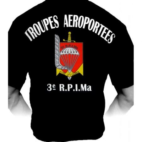 T Shirt Eme Rpima R Giment Parachutistes D Infanterie De Marine