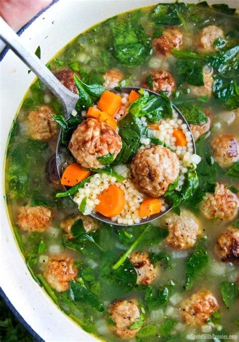 Italian Wedding Soup Easy Weeknight Dinner Idea 30 Minute One Pot