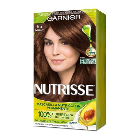 Tinte De Cabello Nutrisse Color Avellana 55 Garnier México