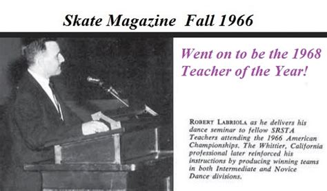 1968 Robert Labriola Coaches History Forgotten Roller Rinks Of The Past