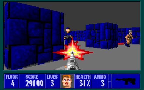 Wolfenstein 3d Pc 052 The King Of Grabs