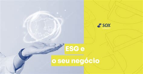 Esg E O Seu Negócio Sox Consult