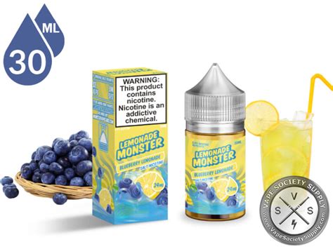 Blueberry Lemonade Monster Salt 30ml ⋆ 11 99