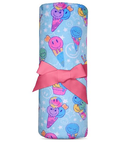 Iscream Ice Cream Party Plush Blanket Dillard S