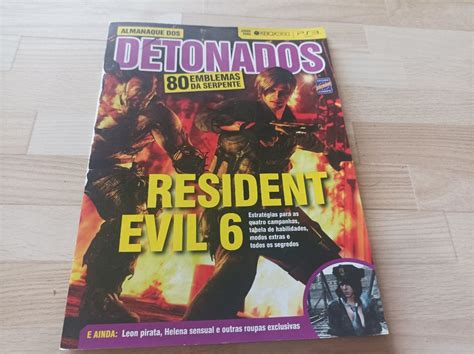 Revista Playstation Detonado Resident Evil Item De Papelaria Europa