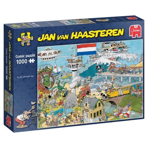 JUMBO 81912 JAN Van Haasteren Zu Luft Land Und Wasser 1000 Teile