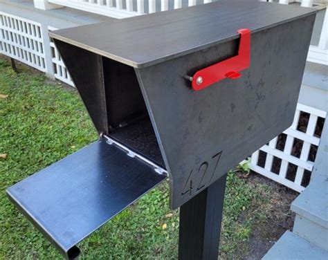 custom modern mailbox etsy