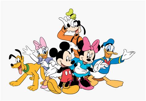 Mickey And Friends Transparent, HD Png Download , Transparent Png Image ...