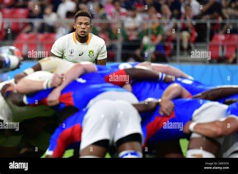 Photo of Elton Jantjies during Rugby World Cup 2019 Pool B Match ...