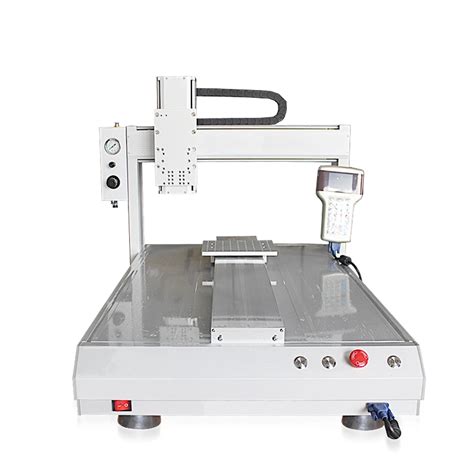 High Speed Three Four Five Axis Two Component Fluid Dispensing Robot