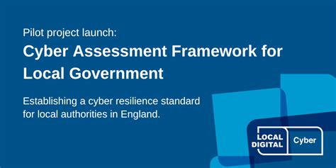 Piloting A Cyber Assessment Framework For Local Government Mhclg Digital