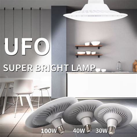 LED Bulb 20W 30W 40W 30W 100W E27 UFO Foco LED Lamp Ampoule LED Light