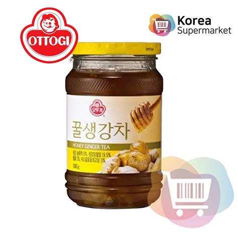 Jual Ottogi Honey Ginger Tea Gr Minuman Kesehatan Teh Jahe Madu