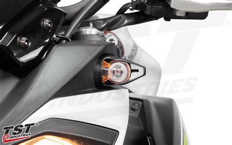 Tst Mech Gtr Front Led Turn Signals For Kawasaki Z900 Z650 Z400 Zh2 Au