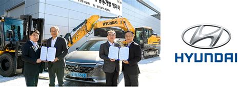 Hyundai Mobis Develops Hydrogen Fuel Cell Forklift With Hyundai Motors