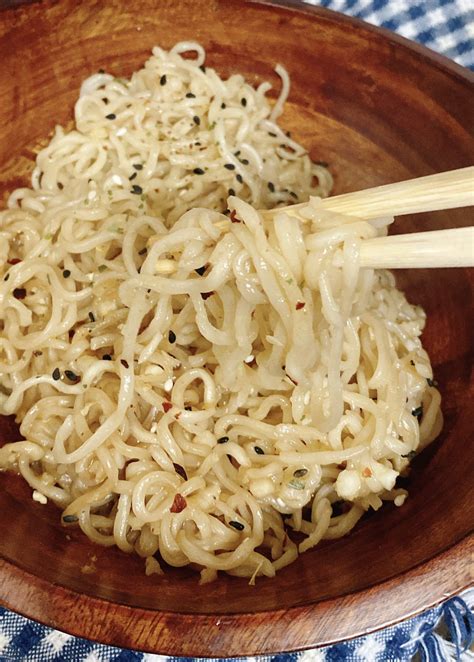 Sesame Garlic Ramen Noodles Recipe