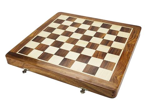 Folding Wooden Magnetic Travel Chess Board Game Set Etsy