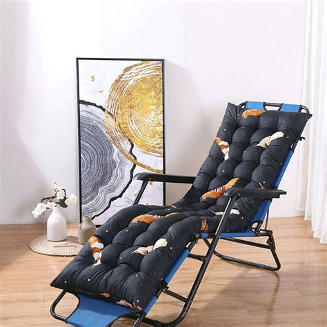 Patio Chaise Lounge Cushion Indoor/Outdoor Lounge Chair Cushions for ...