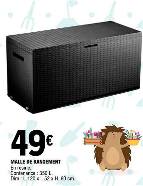 Promo Malle De Rangement Chez E Leclerc Icatalogue Fr