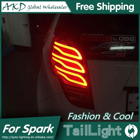 AKD Estilo De Coche Para Chevrolet Spark Tail Luces 2010 2014 Nueva