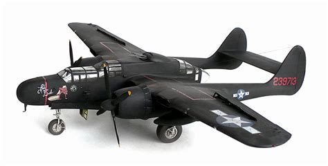 The Great Canadian Model Builders Web Page!: Northrop P-61 B Black Widow