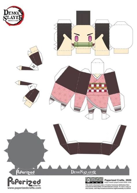 Nezuko Papercraft