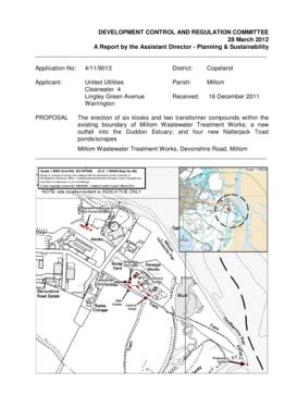 Fillable Online Planning Application No The Of Six