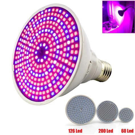 Full Spectrum Plant Grow Led Light Bulbs Lamp Lighting For Vegs Hydro