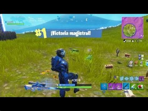 La Partida Mas Epica De Fortnite Youtube