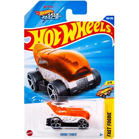 Hot Wheels Sushi Tuner Let S Race HYY51 Shopee Brasil