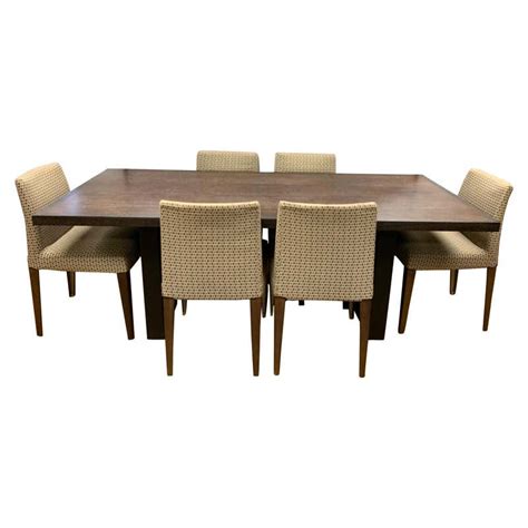 Bandb Italia Italy Dining Room Suite Set Designed Antonio Citterio Chairs