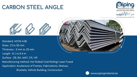 Carbon Steel Angle ASTM A36 Angle CS Equal Unequal Angles