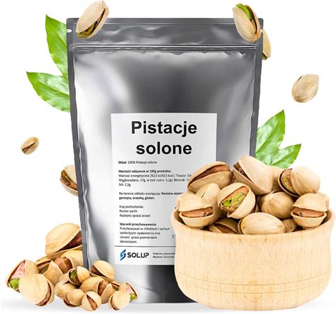 Solup Pistacje Pra One Solone Orzechy Naturalne G Ceny I Opinie