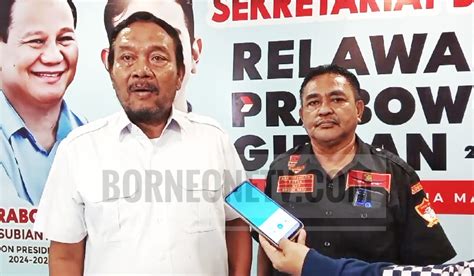 Relawan PARIBAN Prabowo Gibran Bertekad All Out Satu Putaran Borneonetv