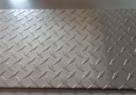 Thickness Coated Aluminum Checkered Sheet Roll Embossed Aluminum