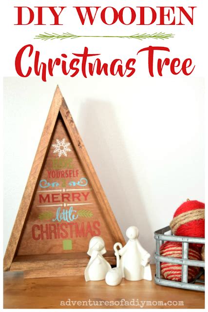 Diy Wooden Triangle Christmas Trees In 2020 Christmas Crafts Diy