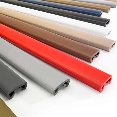 Pvc Handrail Premium Railing 40x8mm Red Rail Profiles