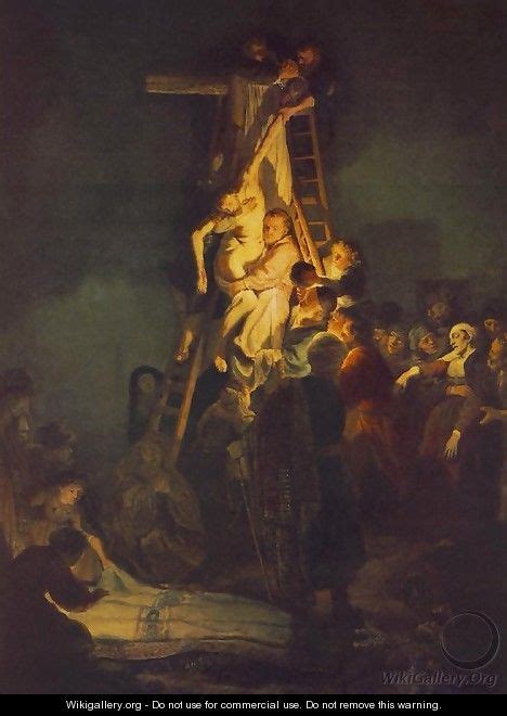 Descent From The Cross Rembrandt Van Rijn Wikigallery Org The