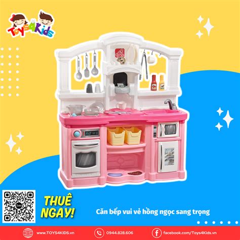 Căn Bếp Vui Vẻ Dịch Vụ Cho Thuê đồ Chơi Trẻ Em Cao Cấp Toys4kids