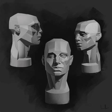 Artstation Asaro Head Studies Lorenzo Mauro Anatomy For Artists