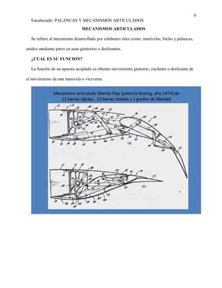 Palancas Y Mecanismos Articulados PDF