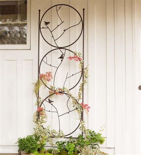 Circle Of Birds Trio Garden Trellis Arbors Trellises Plowhearth